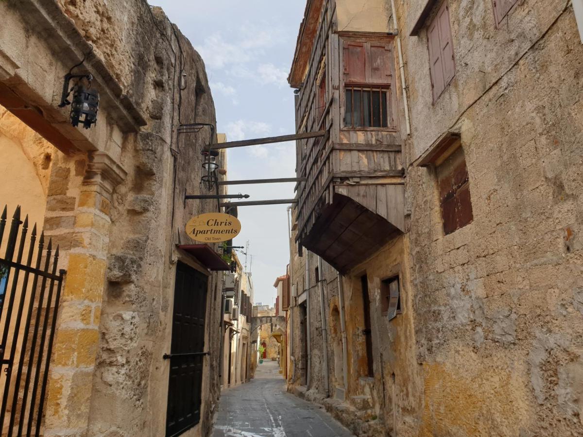 Chris Αpartments Old Town Lägenhet Rhodes City Exteriör bild